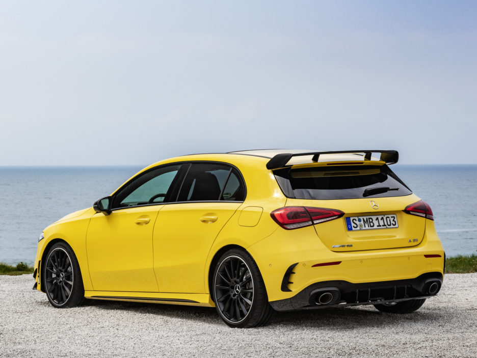 Der neue Mercedes-AMG A 35 4MATIC: Neuer Einstieg in die Welt der Driving PerformanceThe new Mercedes-AMG A 35 4MATIC: New entry-level model opens up the world of driving performance