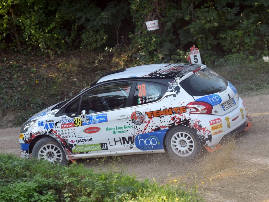 Jacopo Trevisani, Fabio Grimaldi (Peugeot 208 R2 #38, HP Sport)