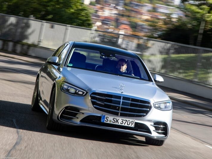 Mercedes classe S frontale