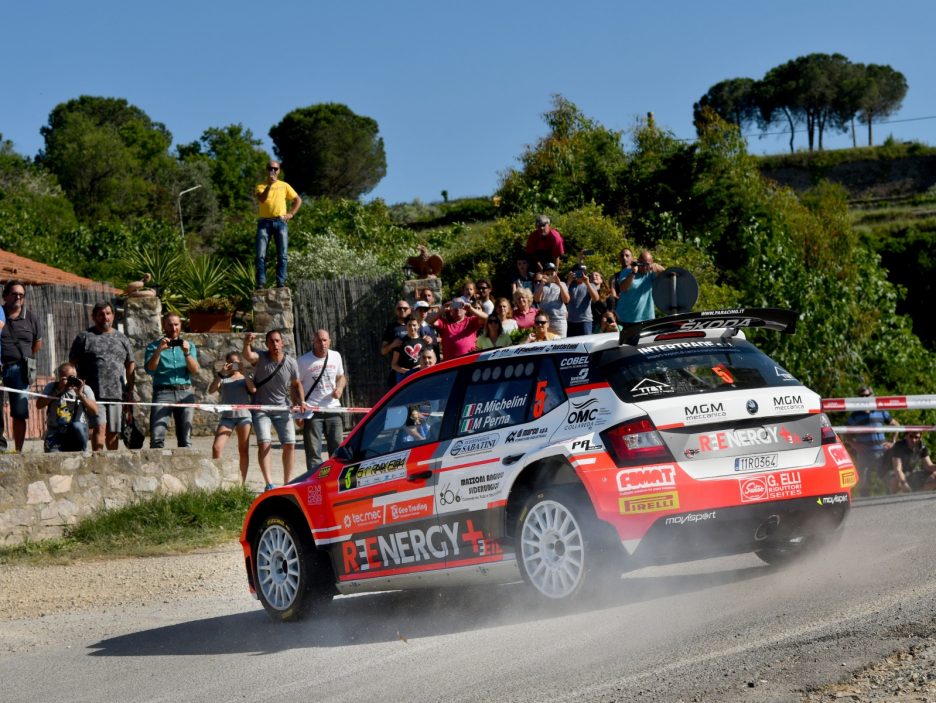 Rudy Michelini, Michele Perna (Skoda Fabia R5 #5, Movisport)