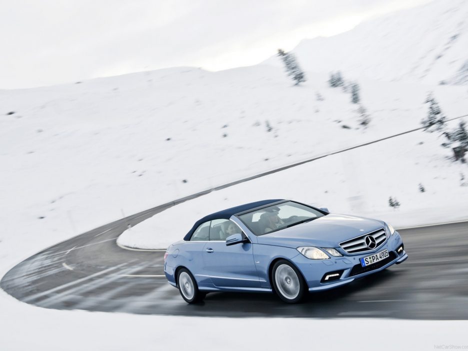 Mercedes classe E Cabrio chiusa