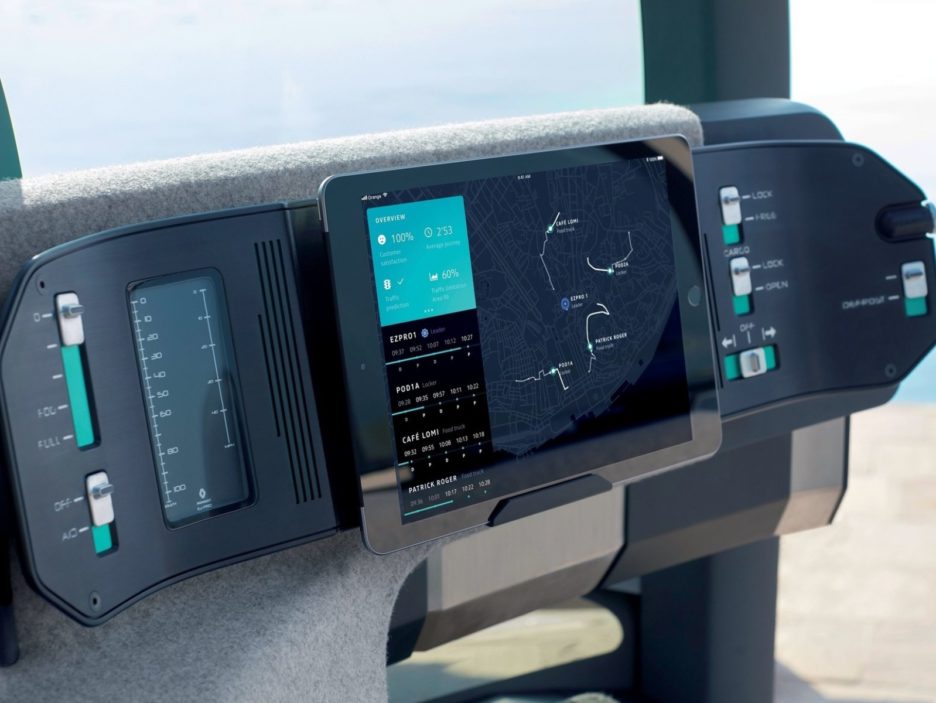 Renault EZ-PRO Concept interni