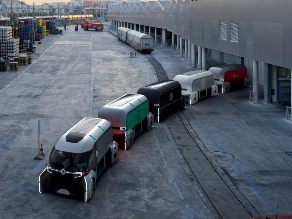 Renault EZ-PRO Concept vista dall'alto