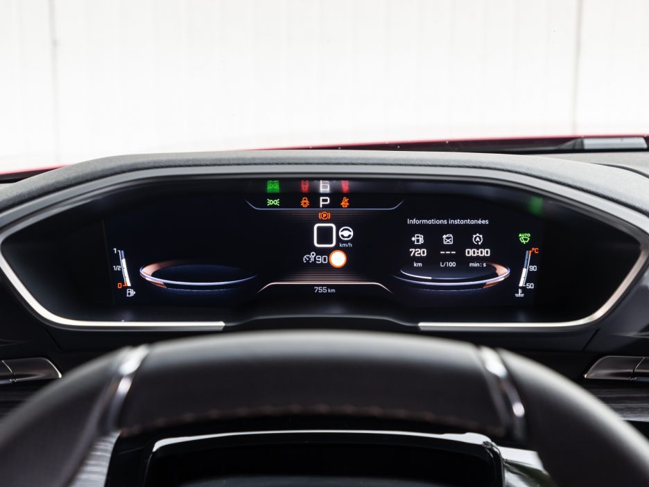 Peugeot 508 cruscotto