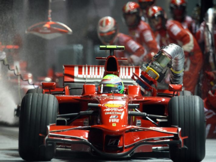 Brazilian driver Felipe Massa of Ferrari