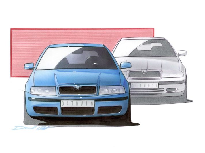 Skoda Octavia prima generazione restyling design 4