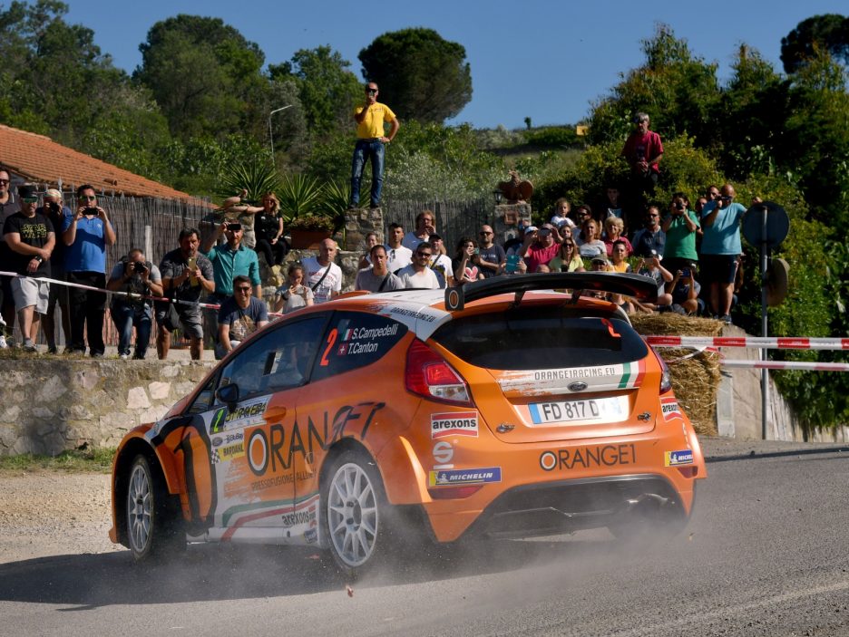 Simone Campedelli, Tania Canton (Ford Fiesta R5 #2, Orange1 Racing)