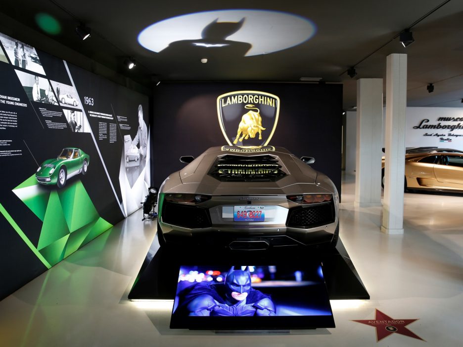 Mostra Lamborghini Cinema