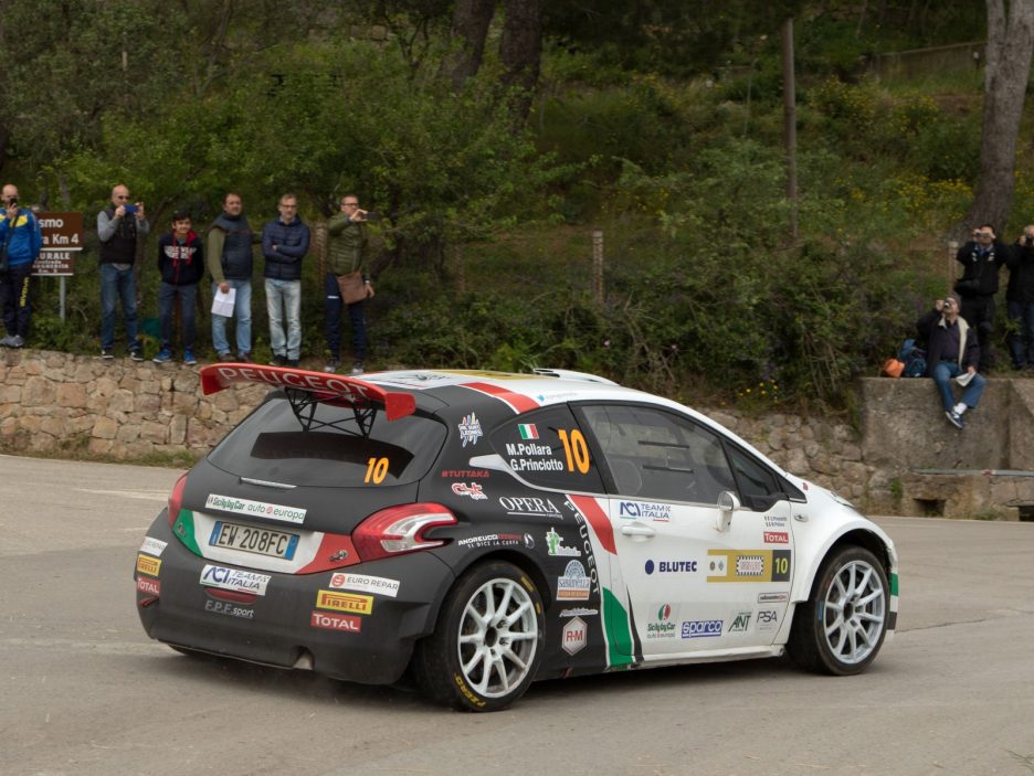 Marco Pollara, Giuseppe Princiotto (Peugeot 208T16 R5 #10, FPF Sport)