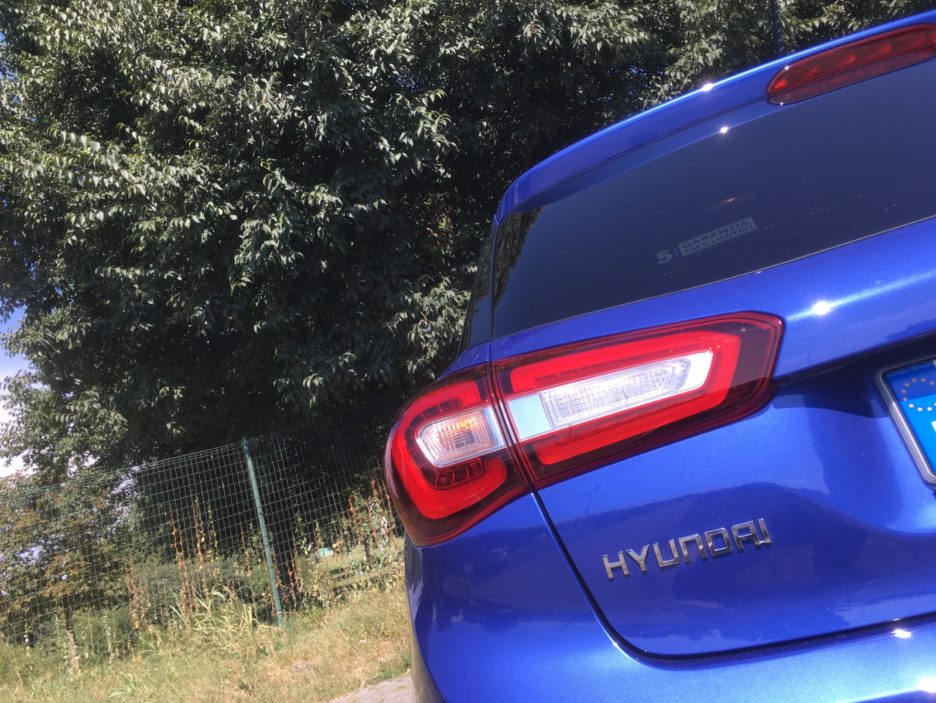 Hyundai i20 faro posteriore