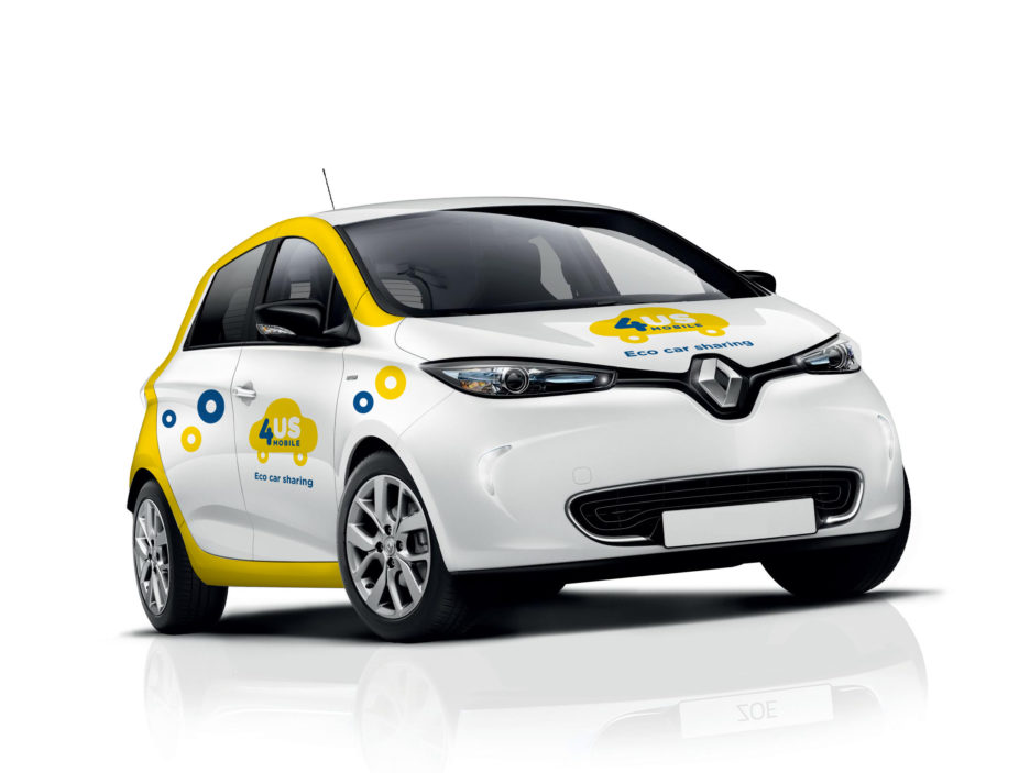 Renault Zoe 4us - Car Sharing Elettrico salentino