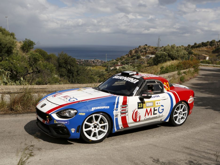 Andrea Modanesi, Michele Castelli (Abarth 124 Rally #23, Eurospeed)