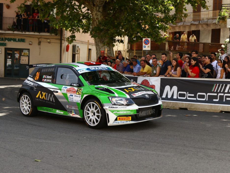 Giandomenico Basso, Moira Lucca (Skoda Fabia R5 #24, Movisport)