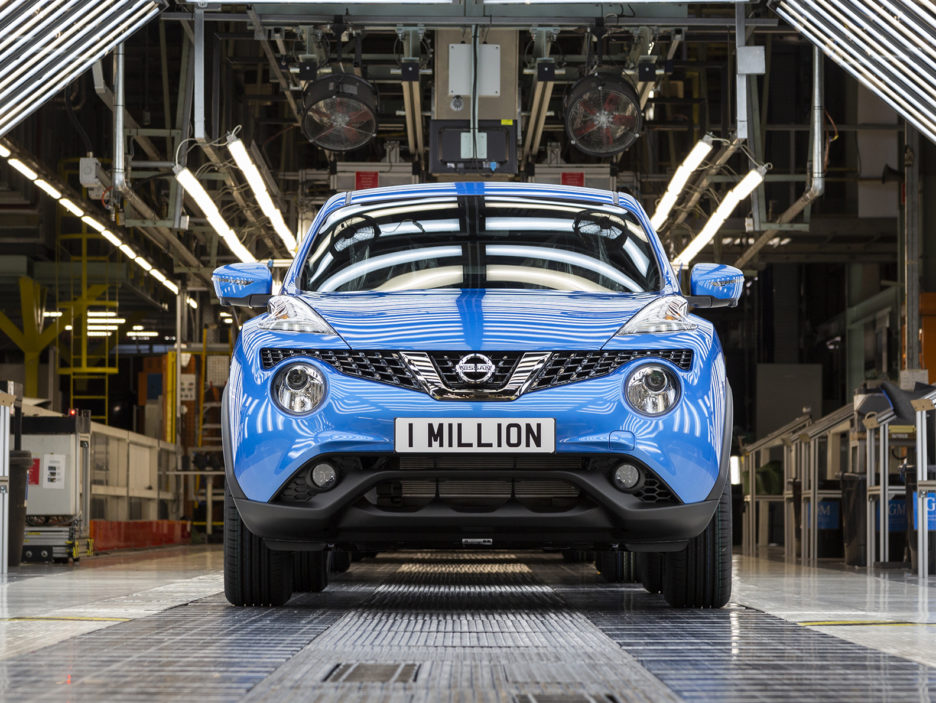 One millionth Juke built at Nissan Sunderland Plant