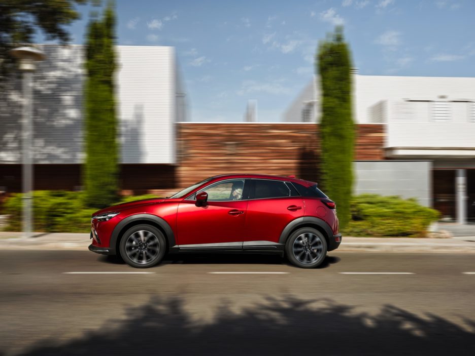 Mazda CX-3 restyling profilo