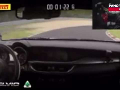 Alfa Romeo Stelvio Quadrifoglio al Nurburgring