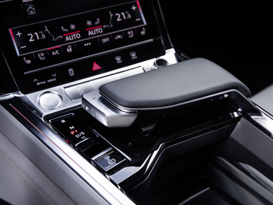 The interior of the Audi e-tron prototype