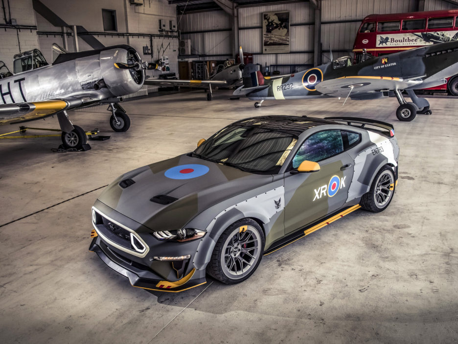 Ford, Vaughn Gittin Jr. Race to the Clouds at Goodwood with Eagl