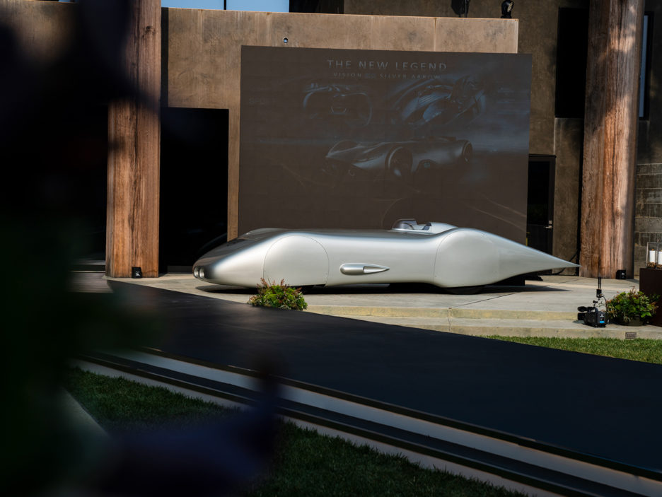 Mercedes Benz Showcar Vision EQ Silver Arrow, 2018