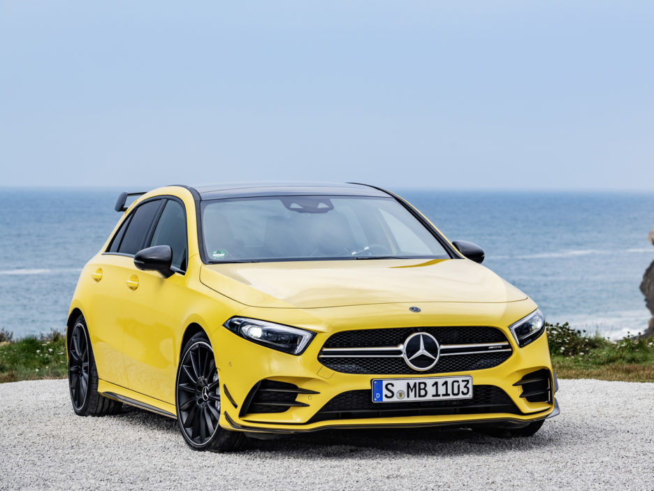 Der neue Mercedes-AMG A 35 4MATIC: Neuer Einstieg in die Welt der Driving PerformanceThe new Mercedes-AMG A 35 4MATIC: New entry-level model opens up the world of driving performance
