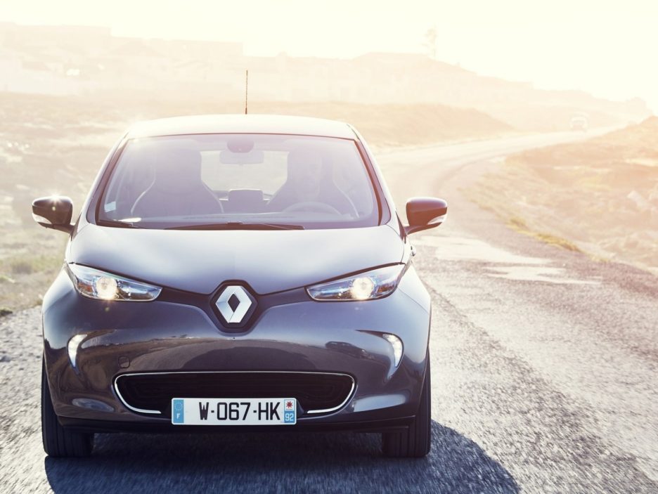 Renault Zoe frontale