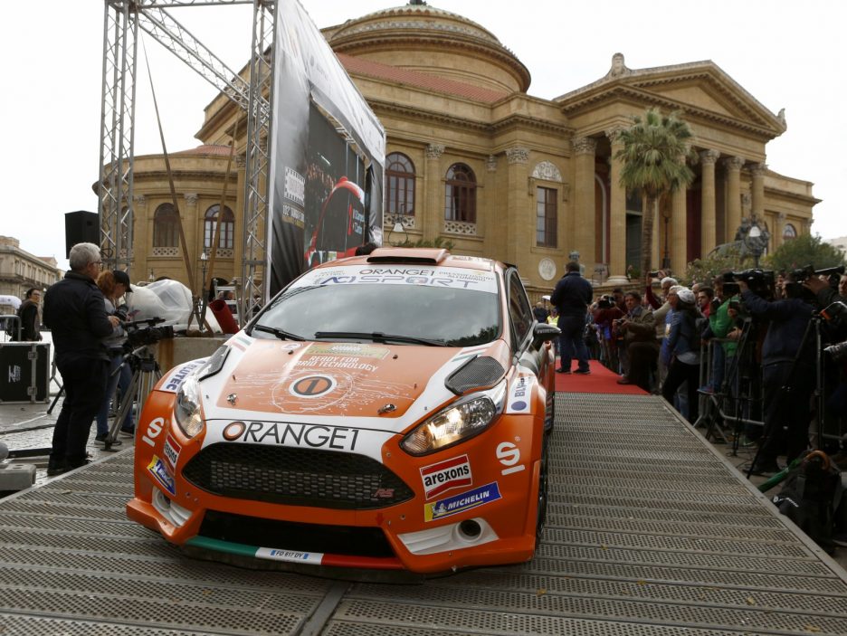 Simone Campedelli, Tania Canton (Ford Fiesta R5 #2, Orange1 Racig)
