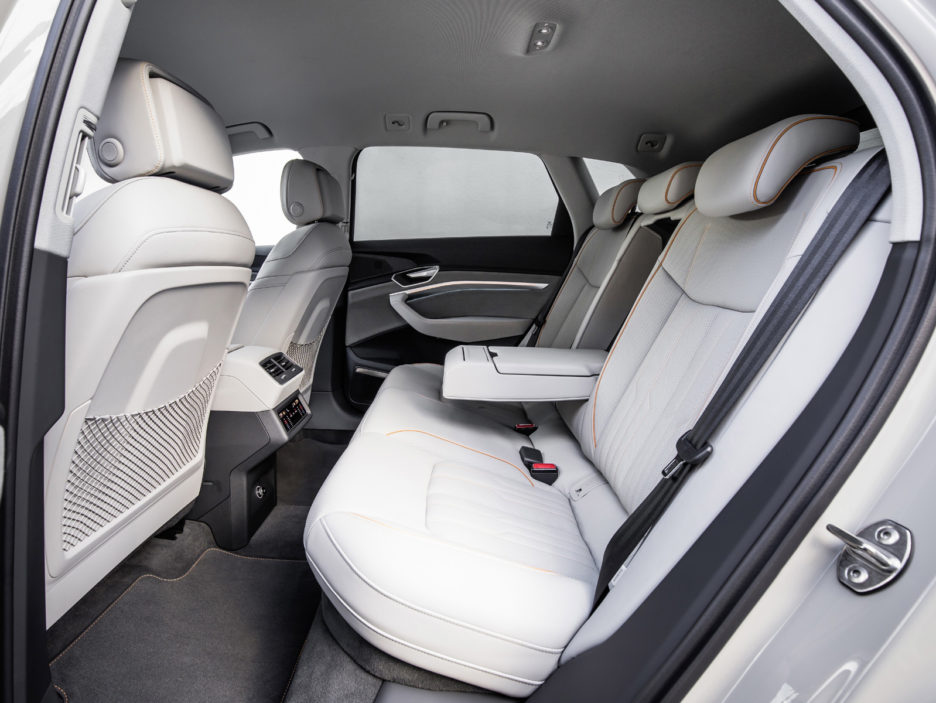 The interior of the Audi e-tron prototype