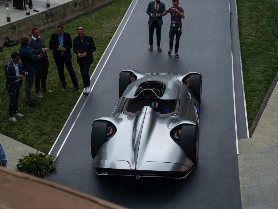 Mercedes Benz Showcar Vision EQ Silver Arrow, 2018