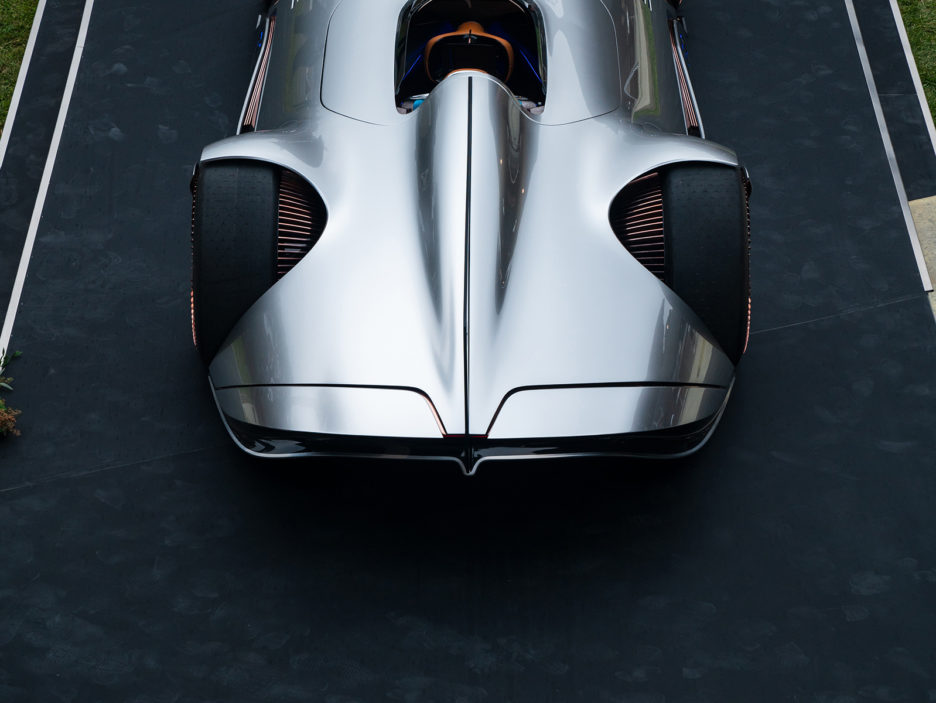 Mercedes Benz Showcar Vision EQ Silver Arrow, 2018