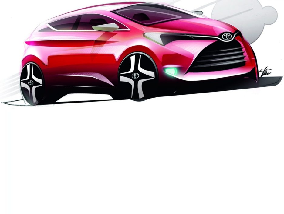 Toyota Yaris terza generazione restyling design