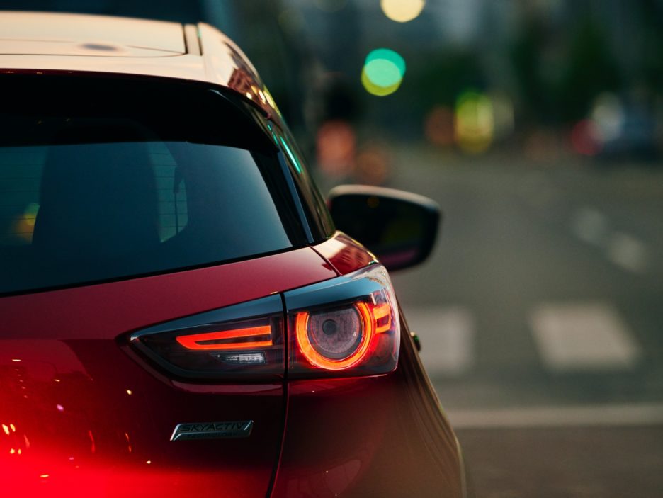 Mazda CX-3 restyling faro posteriore
