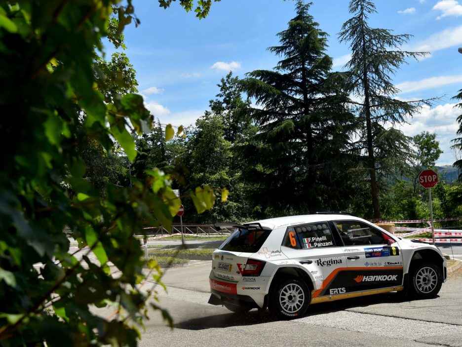 Luca Panzani, Francesco Pinelli (Skoda Fabia R5 #6, ART Motorsport)