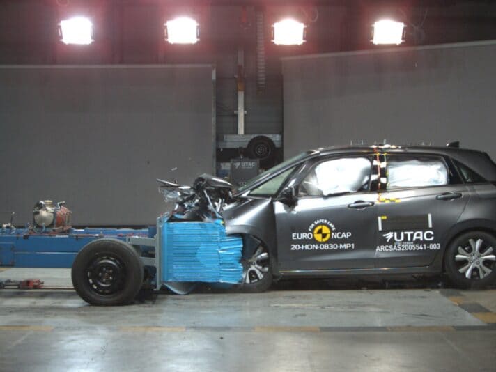 Honda Jazz Euro NCAP