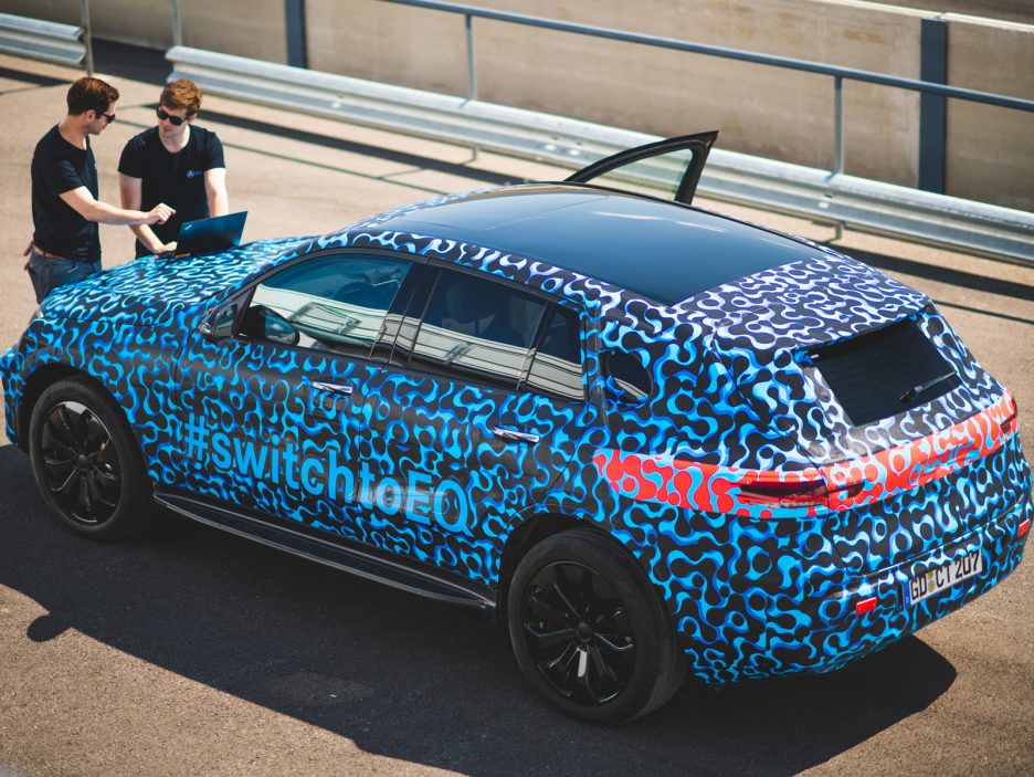 Mercedes-Benz EQC heat testing In Spain // Mercedes-Benz EQC Hitzeerprobung in Spanien