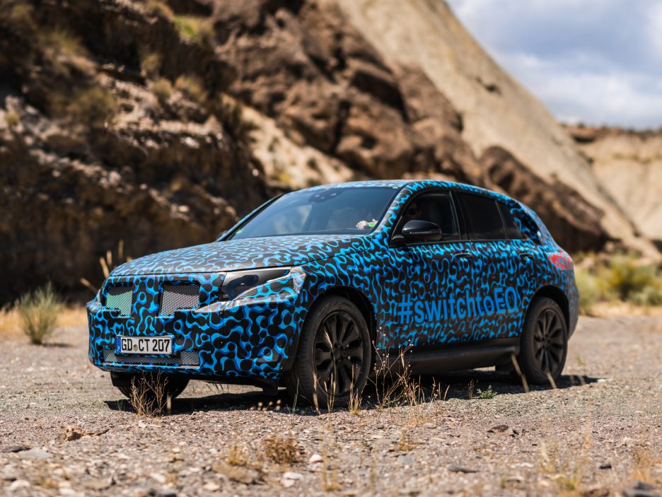 Mercedes-Benz EQC heat testing In Spain // Mercedes-Benz EQC Hitzeerprobung in Spanien