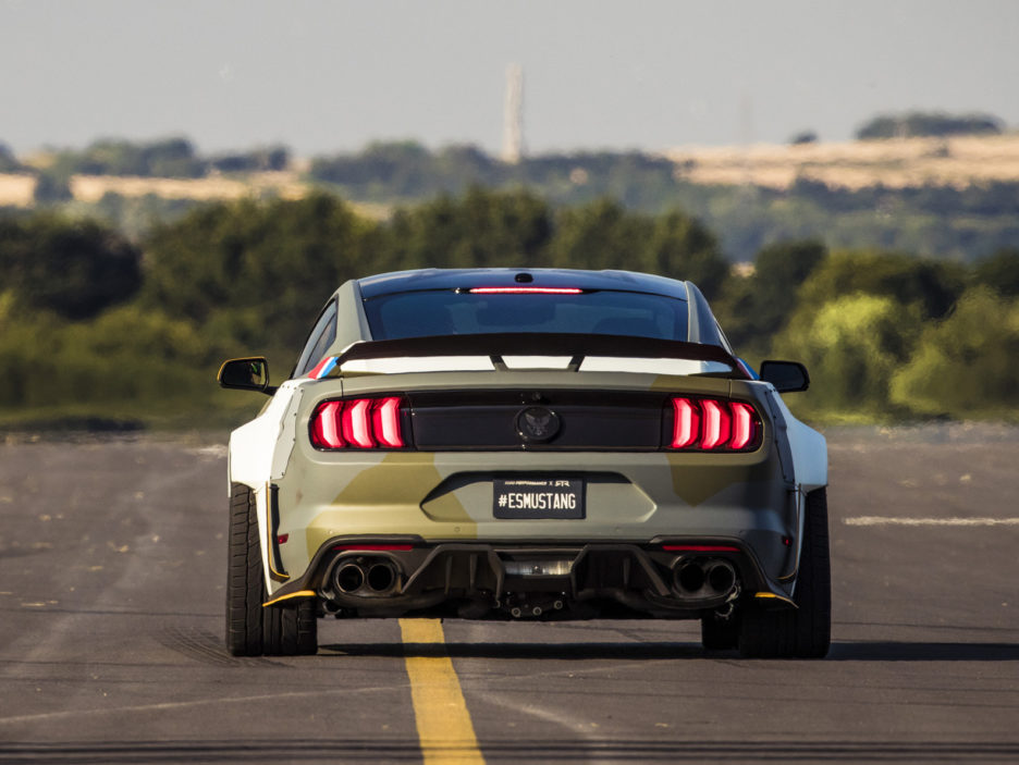 Ford, Vaughn Gittin Jr. Race to the Clouds at Goodwood with Eagl