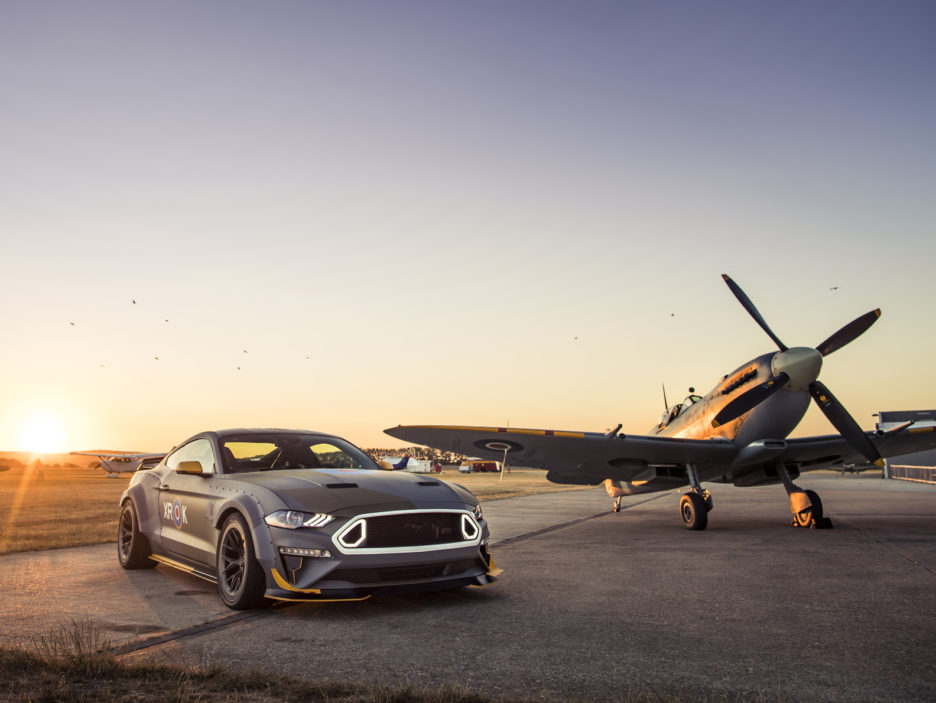 Ford, Vaughn Gittin Jr. Race to the Clouds at Goodwood with Eagl