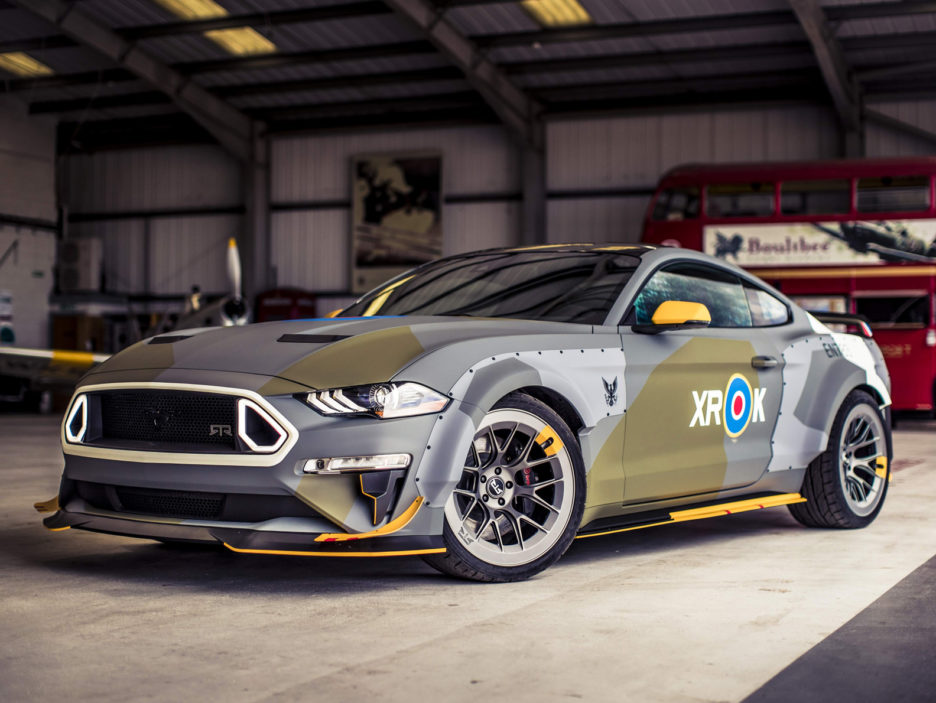 Ford, Vaughn Gittin Jr. Race to the Clouds at Goodwood with Eagl