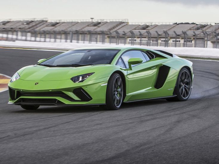 Aventador S verde spvra