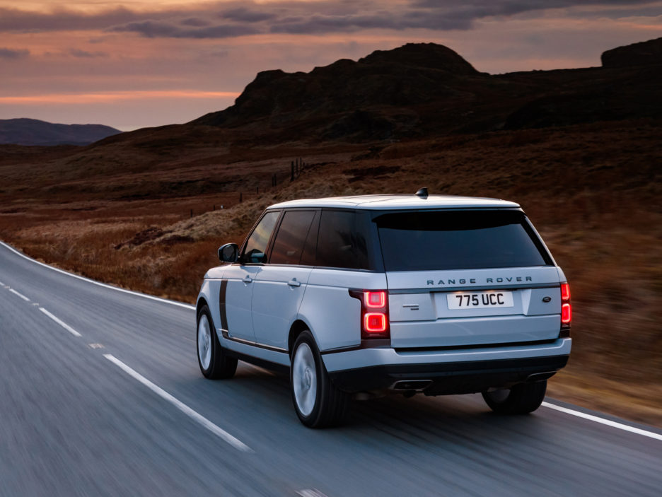 Range Rover PHEV Media Drive, March 2018