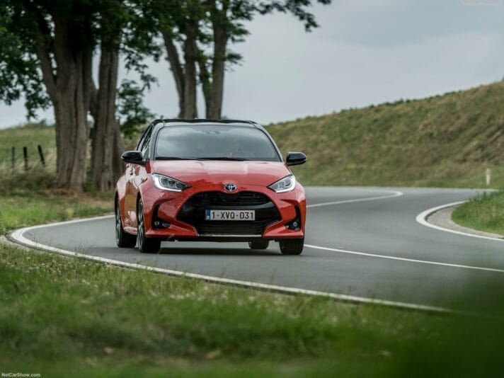 Toyota Yaris frontale