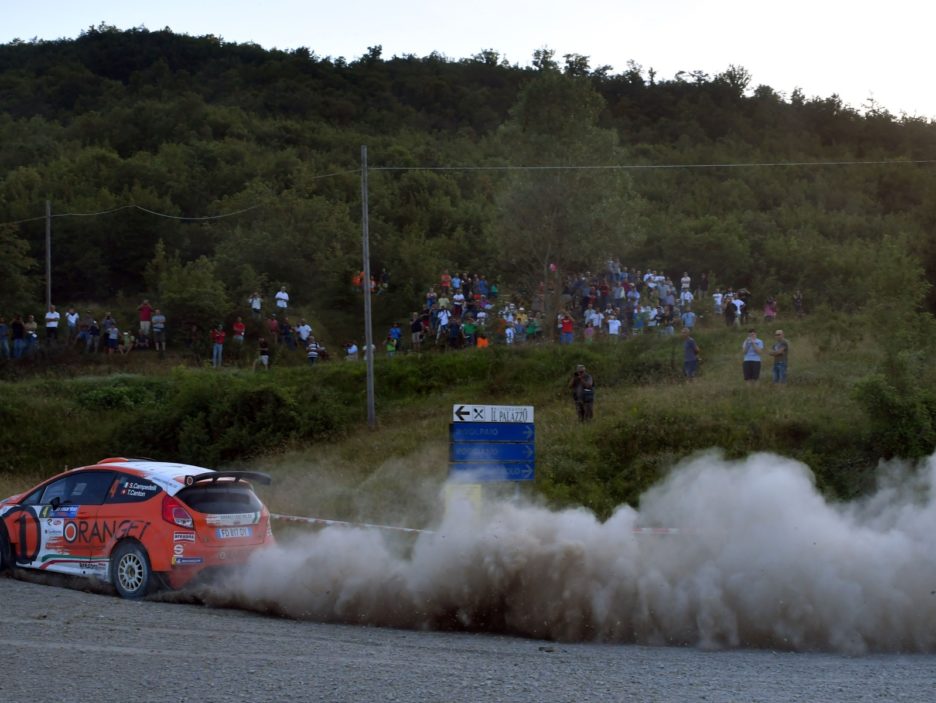 Simone Campedelli, Tania Canton (Ford Fiesta R5 #4, Orange1 Racing)