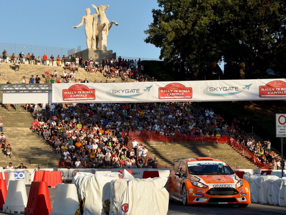 Simone Campedelli, Tania Canton (Ford Fiesta R5 #22, Orange1 Racing)