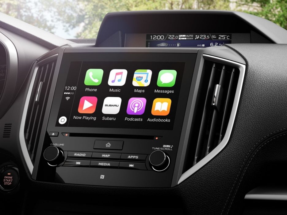 Subaru Impreza consolle centrale