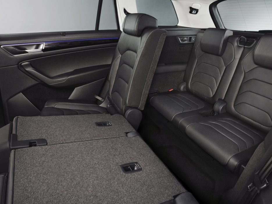 Skoda Kodiaq accesso terza fila