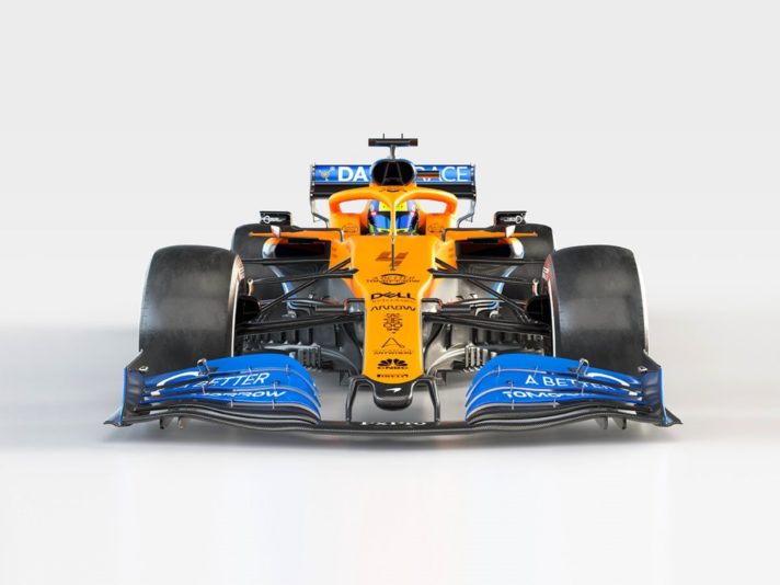 McLaren MCL35 frontale
