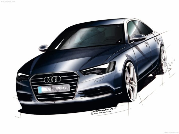 Audi A6 quarta generazione design