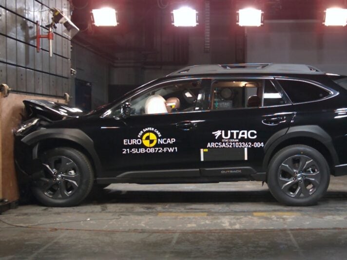 Subaru Outback Euro NCAP