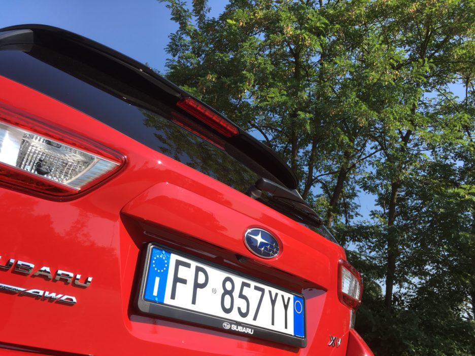 Subaru XV dettaglio coda