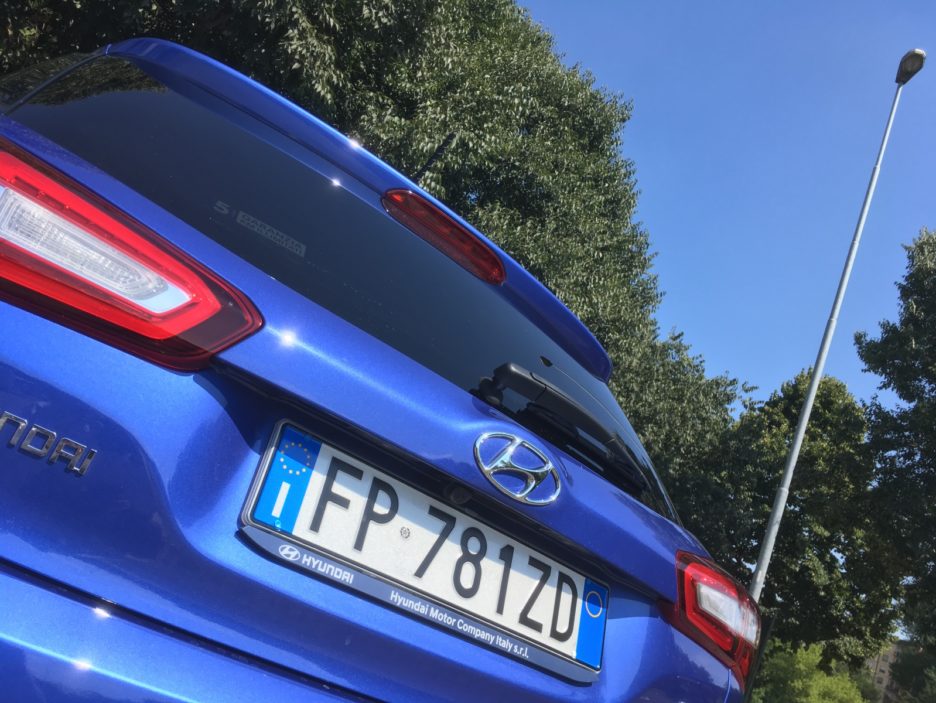 Hyundai i20 dettaglio coda